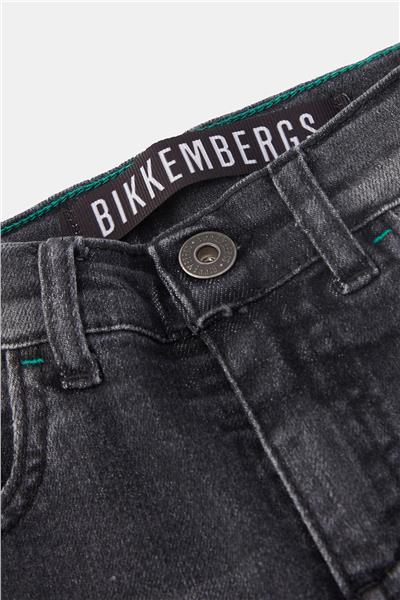 Bikkembergs Erkek Çocuk Siyah Jean