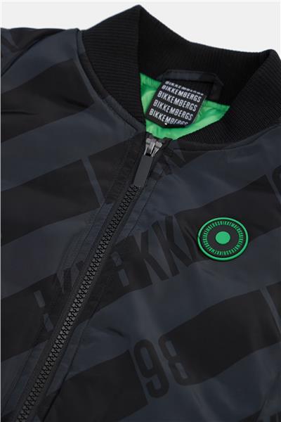Bikkembergs Erkek Çocuk Siyah Mont