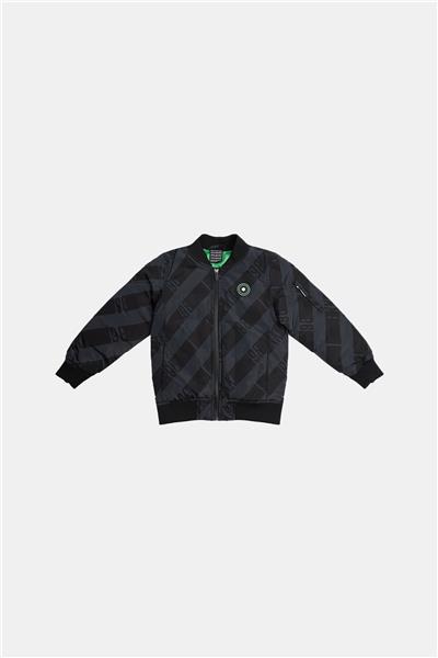 Bikkembergs Erkek Çocuk Siyah Mont