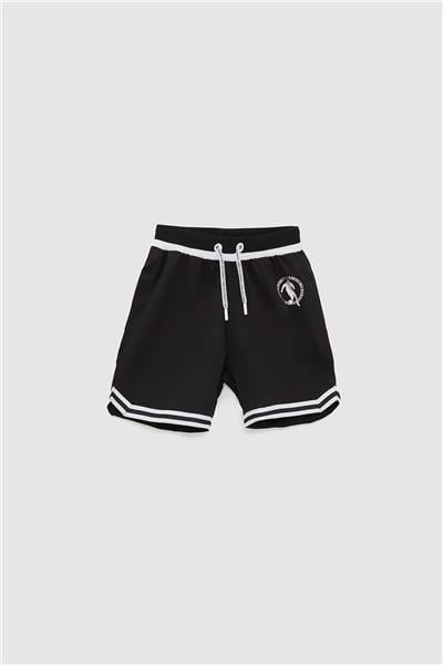 Bikkembergs Erkek Çocuk Siyah Şort