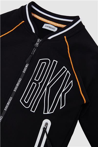 Bikkembergs Erkek Çocuk Siyah Sweatshirt