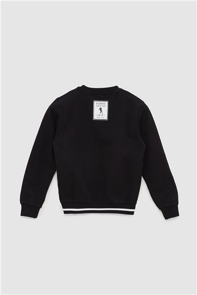 Bikkembergs Erkek Çocuk Siyah Sweatshirt
