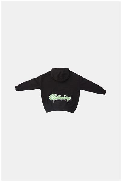 Bikkembergs Erkek Çocuk Siyah Sweatshirt
