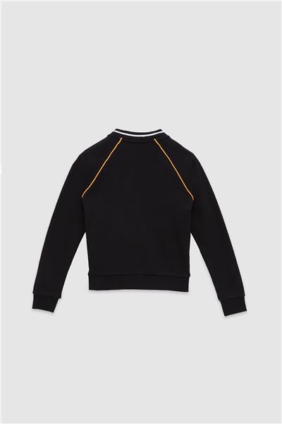 Bikkembergs Erkek Çocuk Siyah Sweatshirt