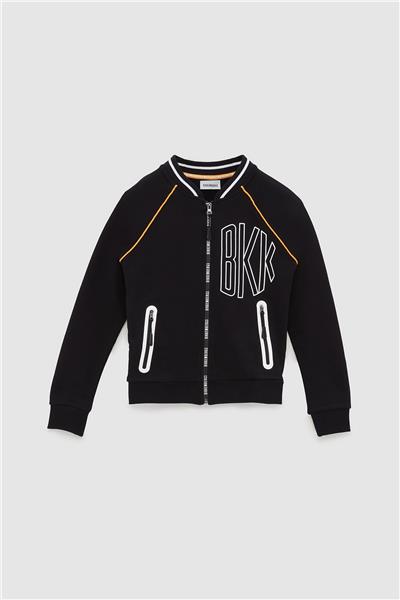 Bikkembergs Erkek Çocuk Siyah Sweatshirt