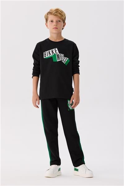 Bikkembergs Erkek Çocuk Siyah T-Shirt