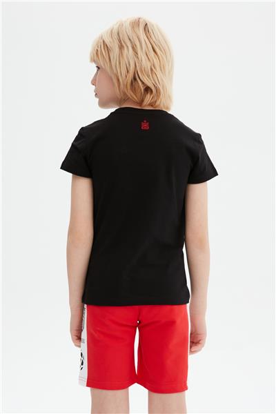 Bikkembergs Erkek Çocuk Siyah T-Shirt