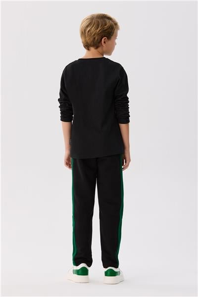 Bikkembergs Erkek Çocuk Siyah T-Shirt
