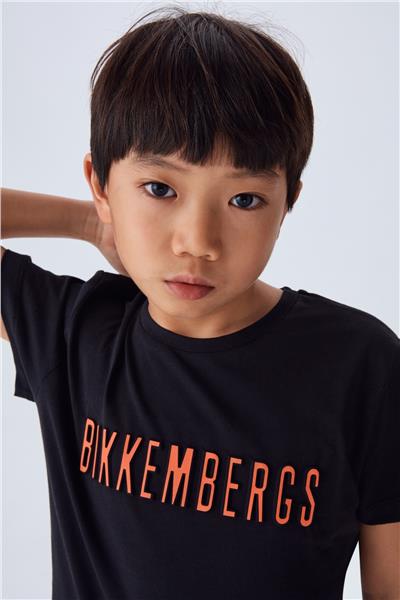 Bikkembergs Erkek Çocuk Siyah Tshirt