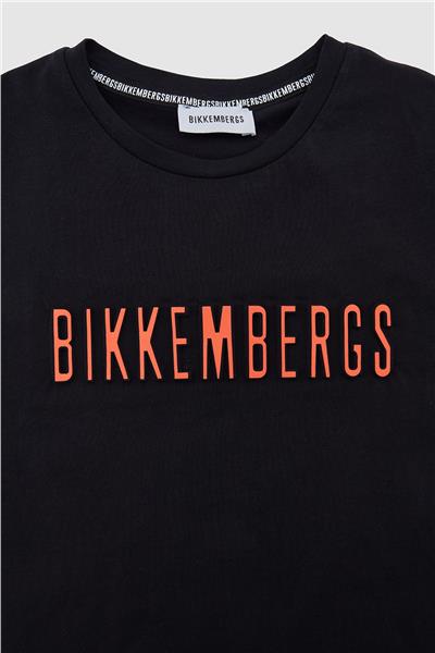 Bikkembergs Erkek Çocuk Siyah Tshirt