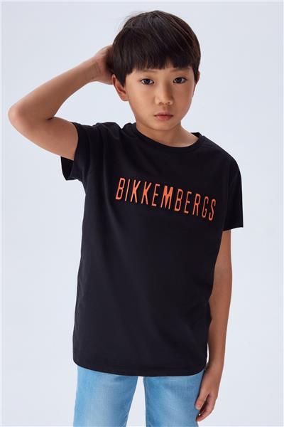 Bikkembergs Erkek Çocuk Siyah Tshirt