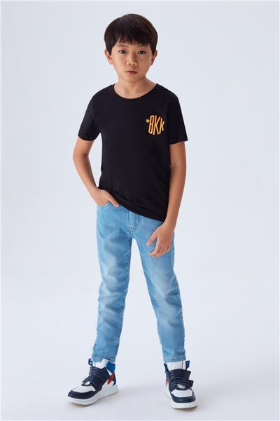 Bikkembergs Erkek Çocuk Siyah Tshirt