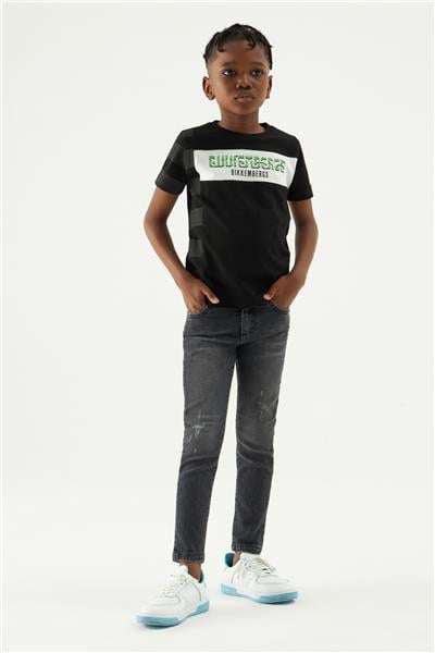 Bikkembergs Erkek Çocuk Siyah Tshirt