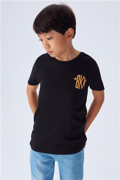 Bikkembergs Erkek Çocuk Siyah Tshirt