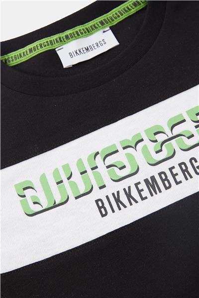 Bikkembergs Erkek Çocuk Siyah Tshirt
