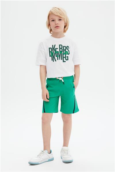 Bikkembergs Erkek Çocuk Yeşil Şort