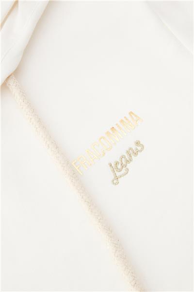 Fracomina Kız Çocuk Beyaz Sweatshirt