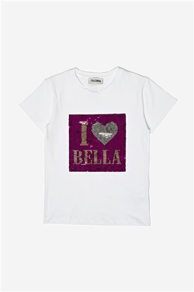 Fracomina Kız Çocuk Beyaz T-Shirt