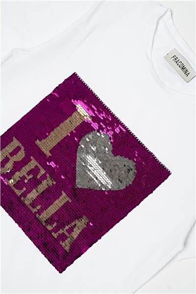 Fracomina Kız Çocuk Beyaz T-Shirt