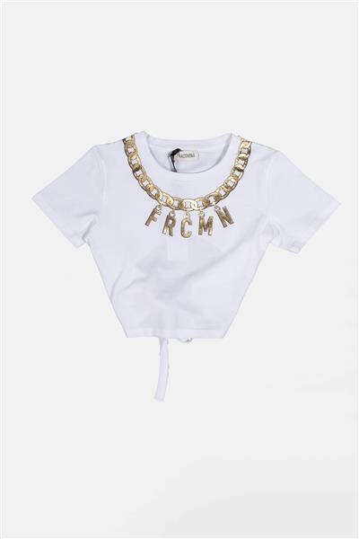 Fracomina Kız Çocuk Beyaz T-Shirt