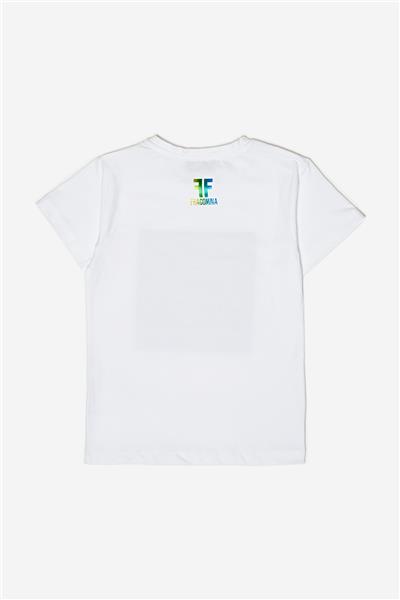Fracomina Kız Çocuk Beyaz T-Shirt