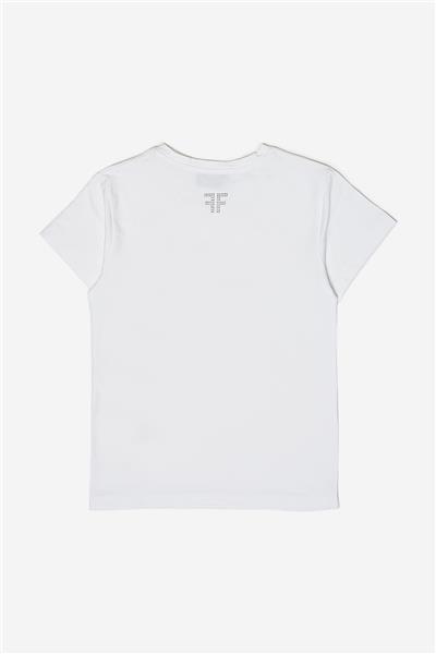Fracomina Kız Çocuk Beyaz T-Shirt