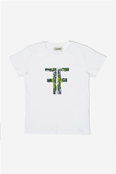 Fracomina Kız Çocuk Beyaz T-Shirt