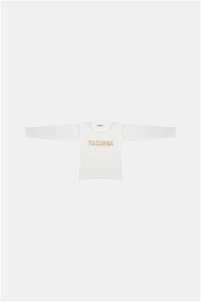 Fracomina Kız Çocuk Beyaz Tshirt