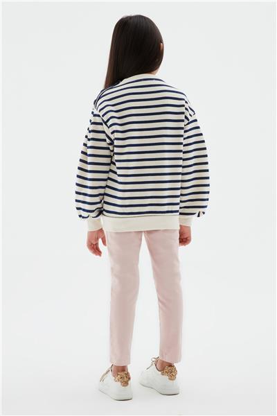 Fracomina Kız Çocuk Kırık Beyaz Sweatshirt