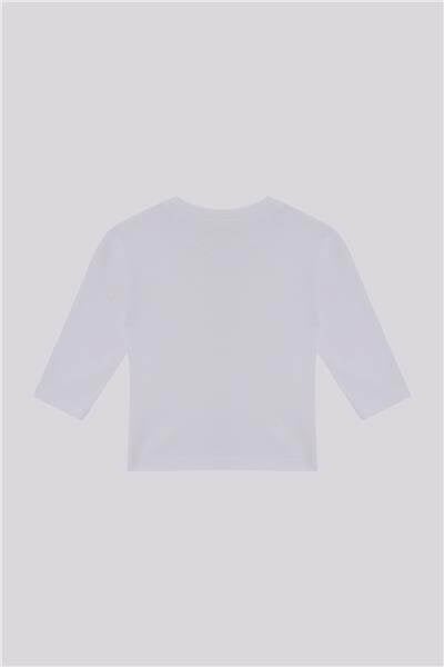 Gb Baby Basic Erkek Bebek Beyaz TshirtGb Baby Basic Erkek Bebek Beyaz Tshirt