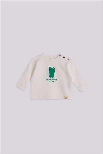 Gb Baby Basic Erkek Bebek Ekru Eşofman TakımıGb Baby Basic Erkek Bebek Ekru Eşofman Takımı