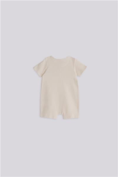 Gb Baby Basic Erkek Bebek Ekru TulumGb Baby Basic Erkek Bebek Ekru Tulum