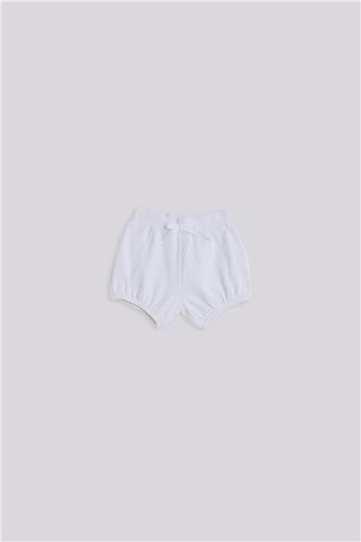 Gb Baby Basic Kız Bebek Beyaz Body ve Şort TakımıGb Baby Basic Kız Bebek Beyaz Body ve Şort Takımı