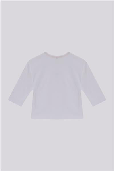Gb Baby Basic Kız Bebek Beyaz TshirtGb Baby Basic Kız Bebek Beyaz Tshirt