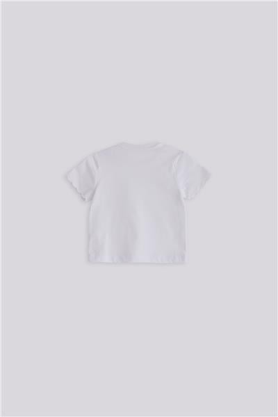 Gb Baby Basic Kız Bebek Beyaz TshirtGb Baby Basic Kız Bebek Beyaz Tshirt