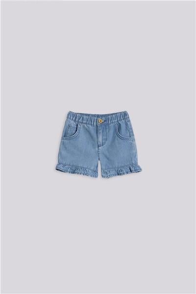 Gb Baby Basic Kız Bebek Denim ŞortGb Baby Basic Kız Bebek Denim Şort