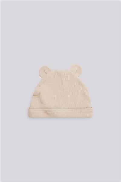 Gb Baby Basic Kız Bebek Ekru BereGb Baby Basic Kız Bebek Ekru Bere