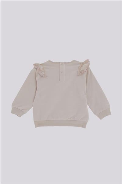 Gb Baby Basic Kız Bebek Ekru Eşofman TakımGb Baby Basic Kız Bebek Ekru Eşofman Takım