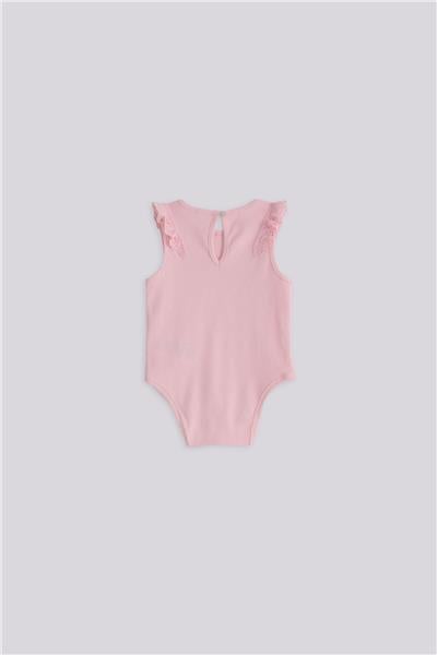 Gb Baby Basic Kız Bebek Pembe Body ve Şort TakımıGb Baby Basic Kız Bebek Pembe Body ve Şort Takımı