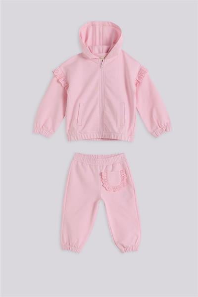 Gb Baby Basic Kız Bebek Pembe Eşofman TakımıGb Baby Basic Kız Bebek Pembe Eşofman Takımı