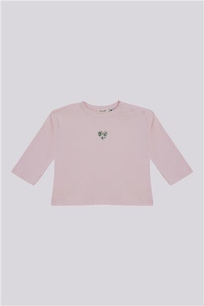 Gb Baby Basic Kız Bebek Pembe TshirtGb Baby Basic Kız Bebek Pembe Tshirt