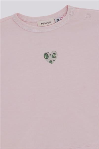Gb Baby Basic Kız Bebek Pembe TshirtGb Baby Basic Kız Bebek Pembe Tshirt