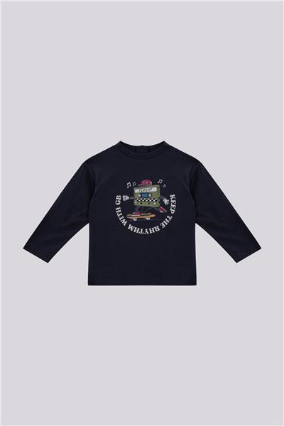 GB Baby Erkek Bebek Antrasit TshirtGB Baby Erkek Bebek Antrasit Tshirt