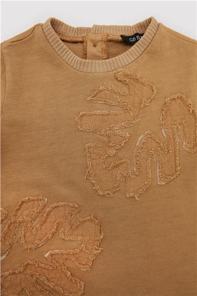 GB Baby Erkek Bebek Bej T-Shirt