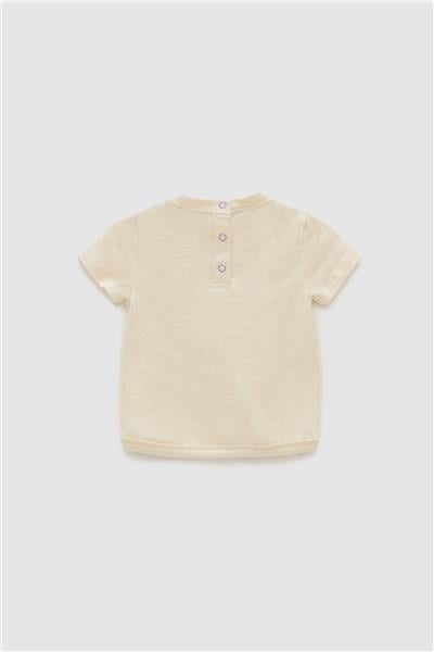 GB Baby Erkek Bebek Bej T-Shirt