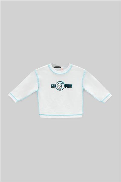 GB Baby Erkek Bebek Beyaz T-Shirt