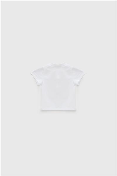 GB Baby Erkek Bebek Beyaz T-Shirt