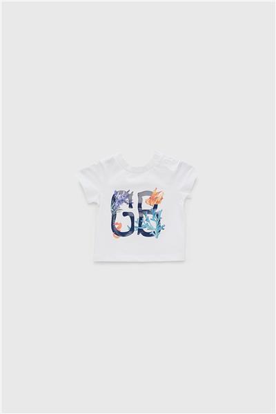 GB Baby Erkek Bebek Beyaz T-Shirt