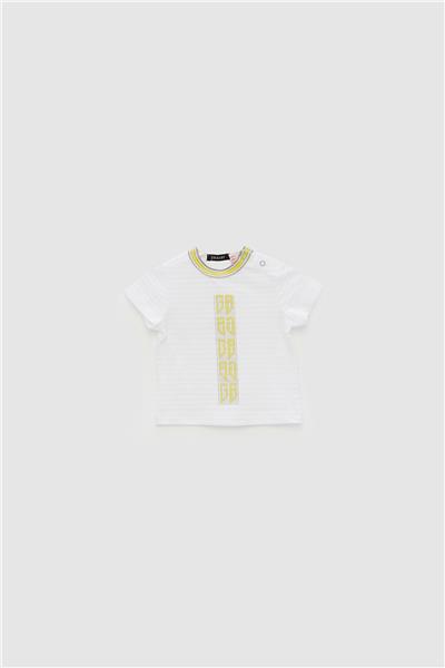 GB Baby Erkek Bebek Beyaz T-Shirt