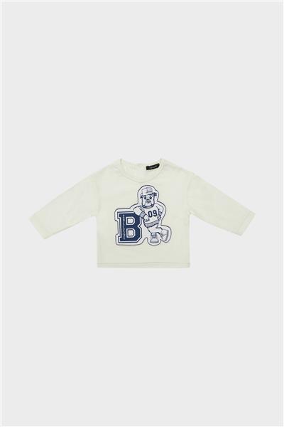 GB Baby Erkek Bebek Beyaz T-Shirt